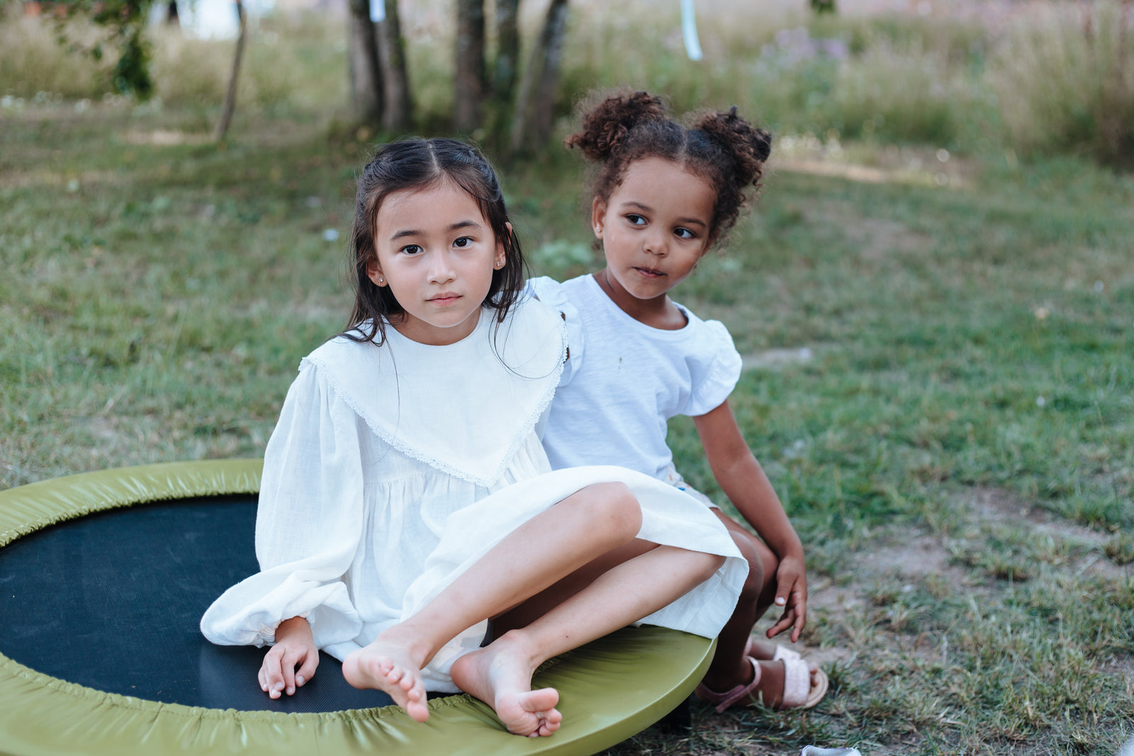 The different types of trampolines, including backyard, indoor, and water trampolines