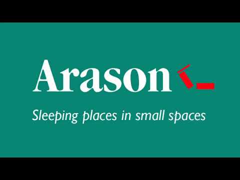 Arason Brussels Murphy Queen Size Bed Ash