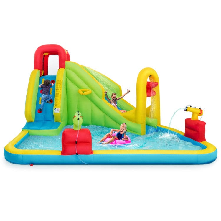 Costway Inflatable Splash Jump Slide Water Bounce