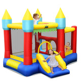 Costway Inflatable Bounce Slide Jumping Castle