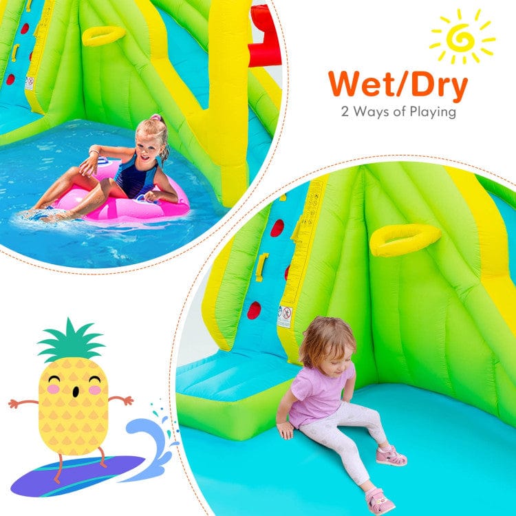 Costway Inflatable Splash Jump Slide Water Bounce