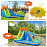 Costway Inflatable Mighty Bounce House Jumper Water Slide