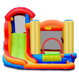 Costway Inflatable Water Slide Bounce House Pool Cannon