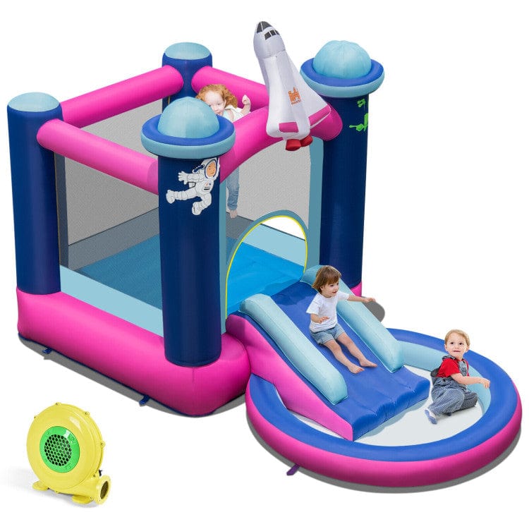 Costway 3-in-1 Inflatable Space-themed Bounce House