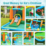 Costway 7-in-1 Inflatable Water Slide Park