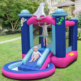 Costway 3-in-1 Inflatable Space-themed Bounce House