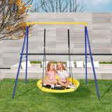 Costway Extra Large Heavy Duty A-Frame Steel Swing Stand