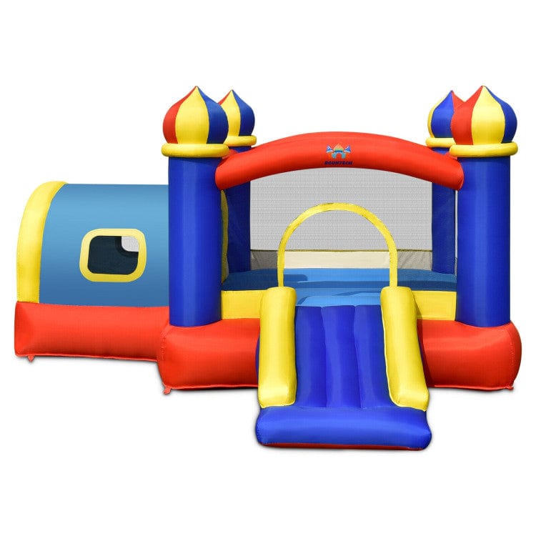 Costway Inflatable Castle Kids Bounce House with Slide Jumping