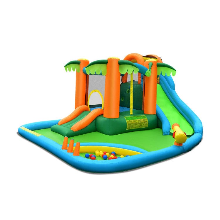 Costway 7-in-1 Inflatable Water Slide Park