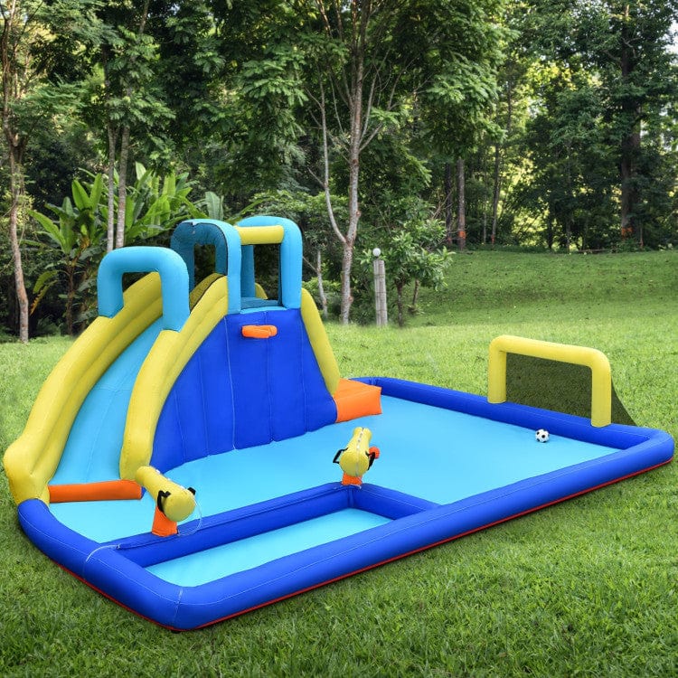 Costway 6-in-1 Inflatable Water Slides Jumping House