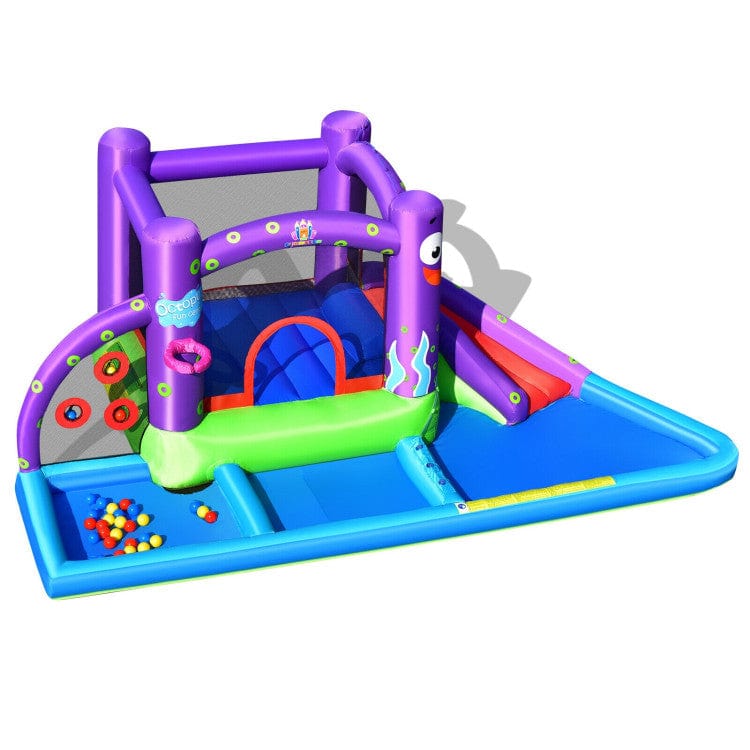 Costway Inflatable Water Slide Castle