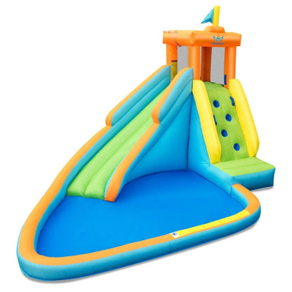 Costway Inflatable Water Slide Bounce House Without Blower
