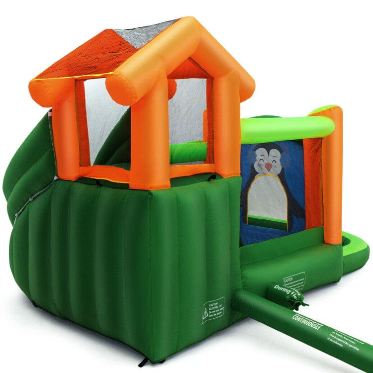 Costway Inflatable Slide Bouncer Water Park Bounce House