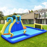 Costway 6-in-1 Inflatable Water Slides Jumping House