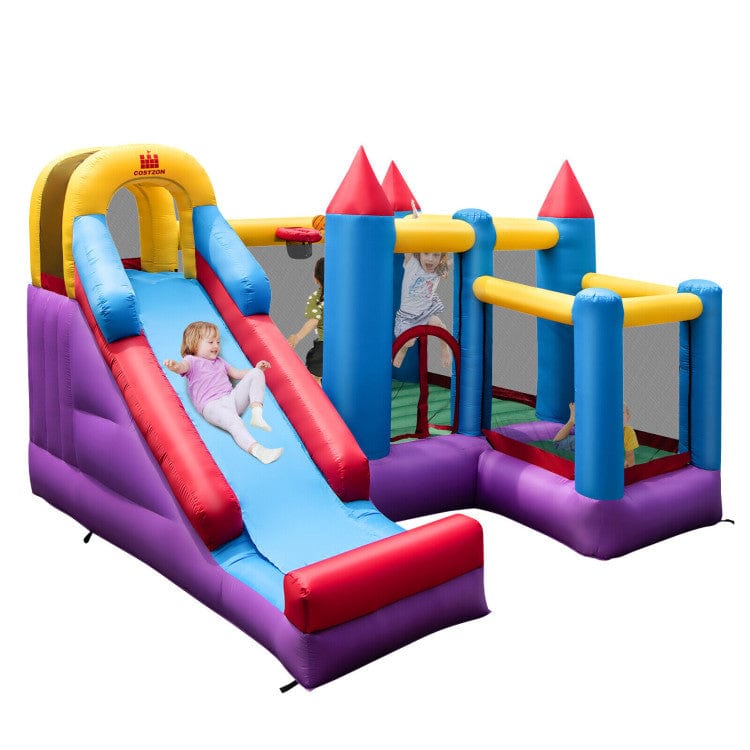 Costway 5-in-1 Inflatable Bounce House