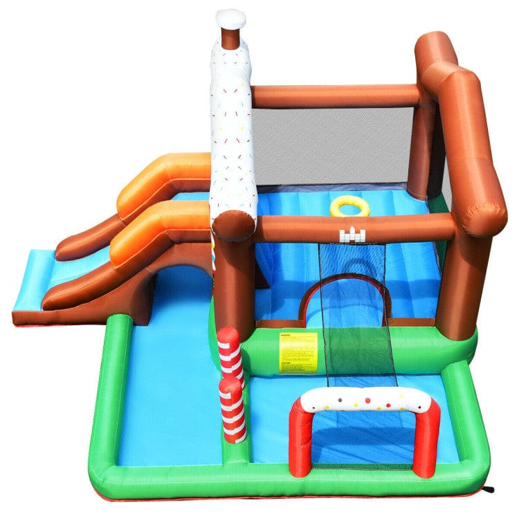 Costway Kids Inflatable Bounce House Jumping Castle Slide Climber Bouncer
