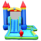 Costway Kids Inflatable Bounce House Water Slide