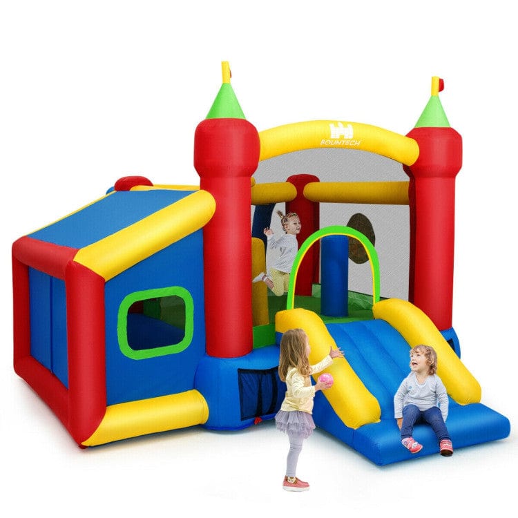 Costway Inflatable Bounce House Kids Slide Jumping Castle