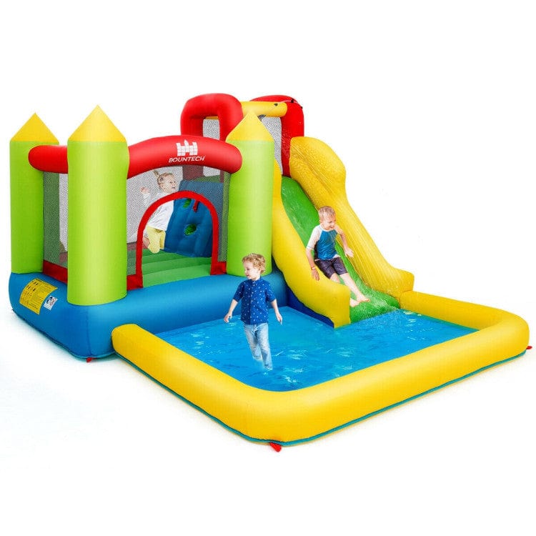 Costway Inflatable Bounce House Water Slide Jump Bouncer