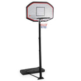 Costway 43 Inch Indoor Outdoor Height Adjustable Basketball Hoop