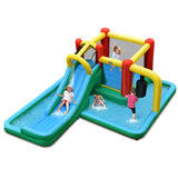 Costway Slide Water Park Climbing Bouncer Pendulum Chunnel Game