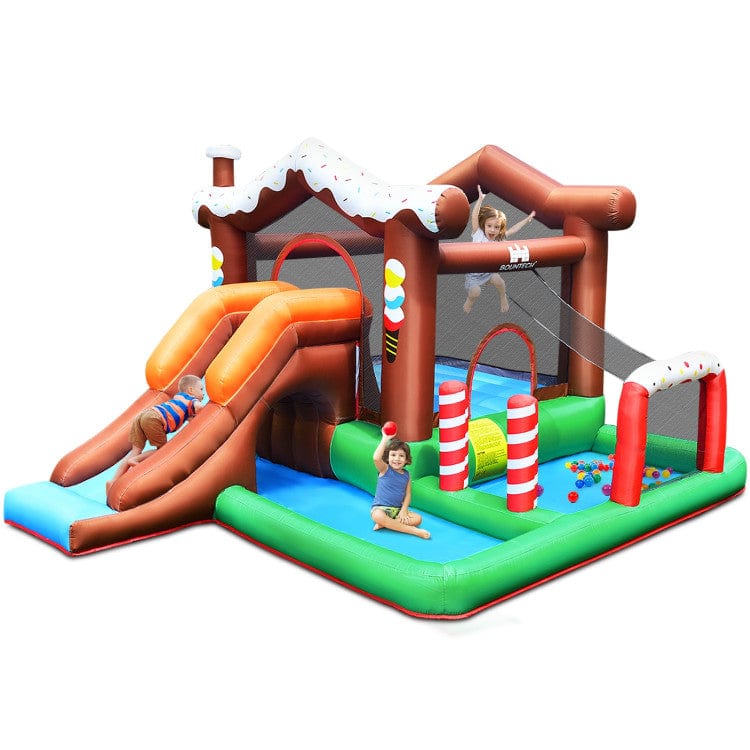 Costway Kids Inflatable Bounce House Jumping Castle Slide Climber Bouncer