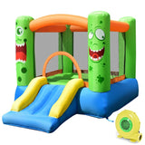 Costway Inflatable Castle Bounce House Jumper Kids Playhouse Slider