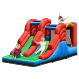 Costway 3-in-1 Dual Slides Jumping Castle Bouncer