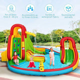 Costway Kids Gift Inflatable Water Slide Bounce Park