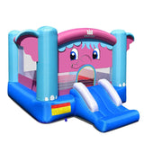 Costway 3-in-1 Elephant Theme Inflatable Castle