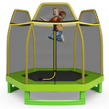 Costway 7 ft Kids Recreational Bounce Jumper Trampoline