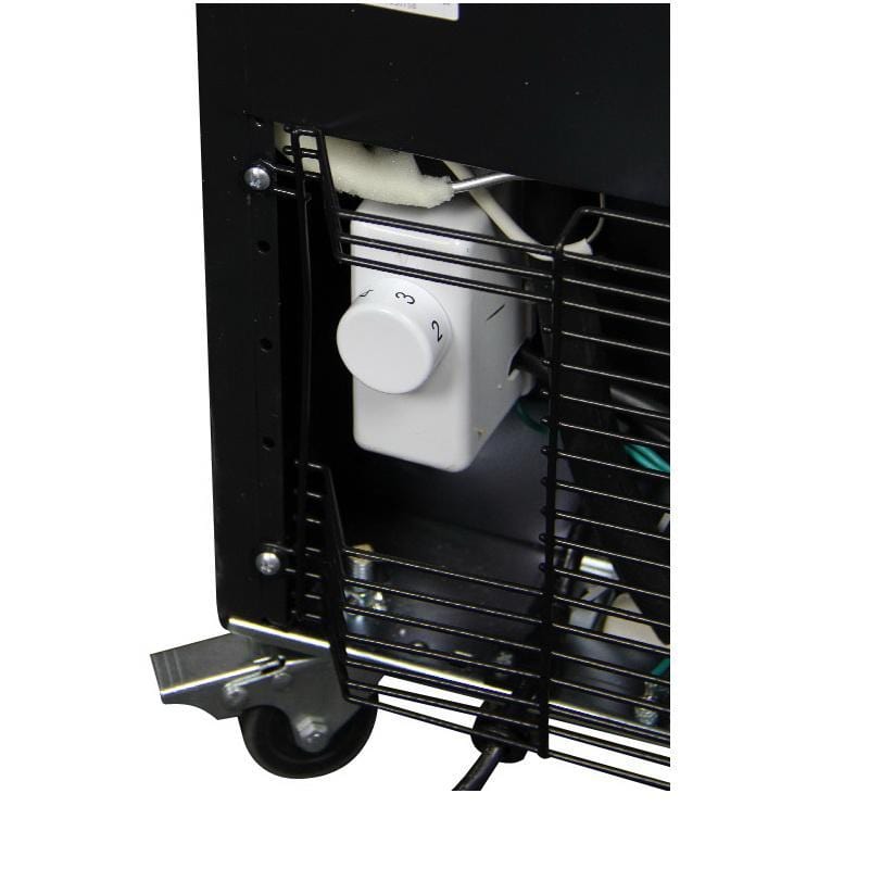 Kegco K209SS-2NK Two Keg Tap Faucet Beer Dispenser - Black Cabinet with Stainless Steel Door