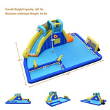 Costway 6-in-1 Inflatable Water Slides Jumping House