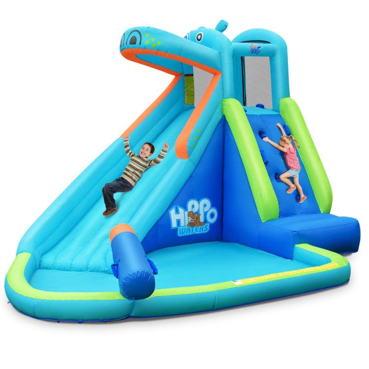 Costway Inflatable Water Pool Splash Slide