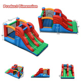 Costway 3-in-1 Dual Slides Jumping Castle Bouncer