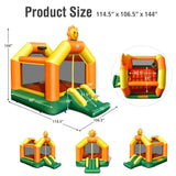 Costway Kids Inflatable Bounce Jumping Castle House Slide