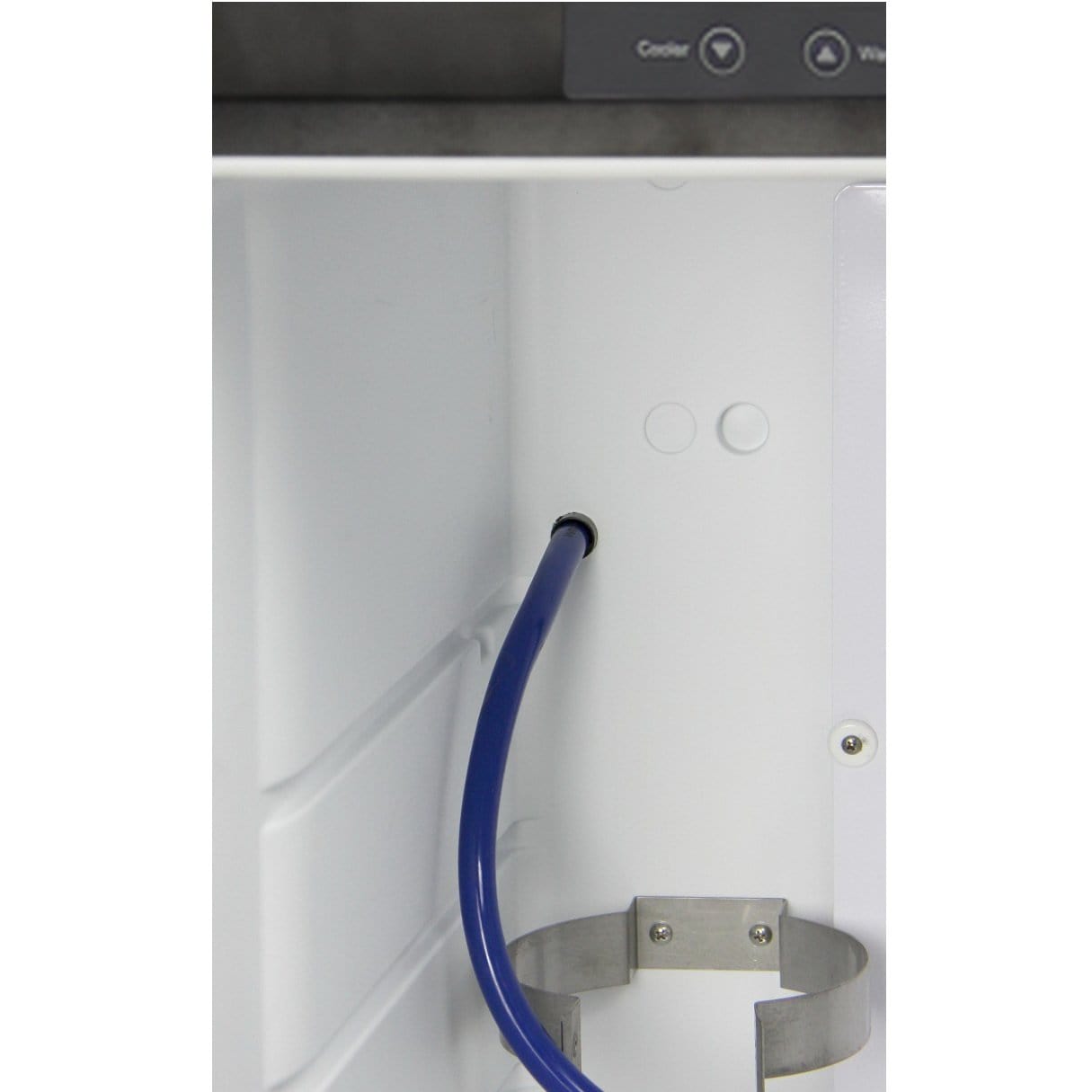 Kegco Double Faucet Digital Kombucharator - Black Cabinet with Matte Black Door