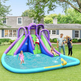 Costway Inflatable Water Park Mighty Bounce House Pool