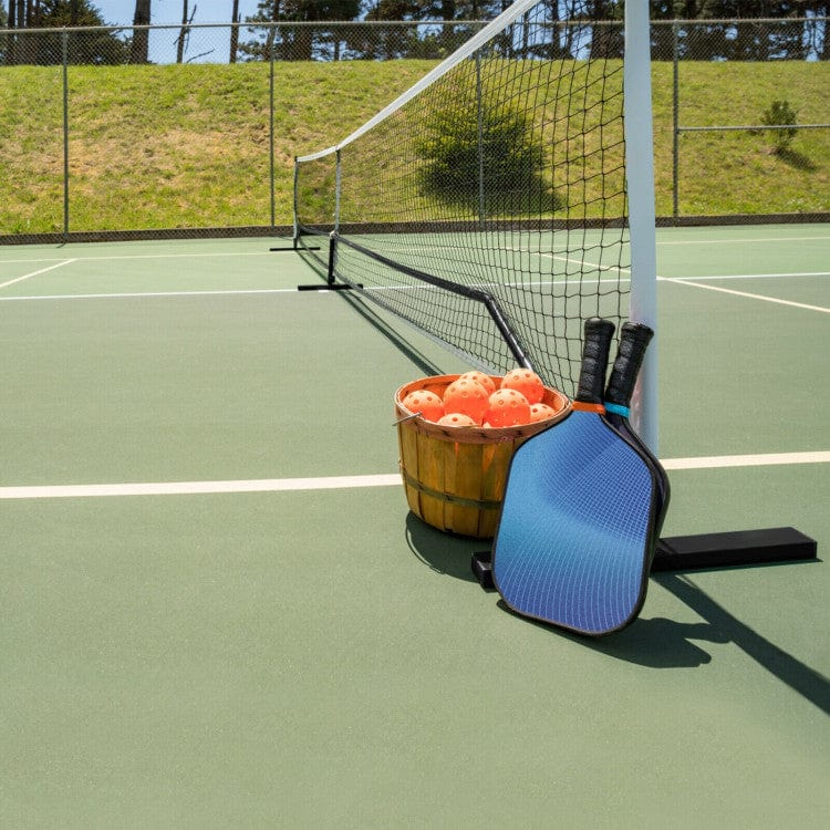 Costway 22 Feet Portable Pickleball Net Set System