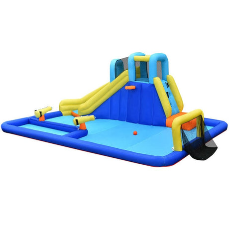 Costway 6-in-1 Inflatable Water Slides Jumping House