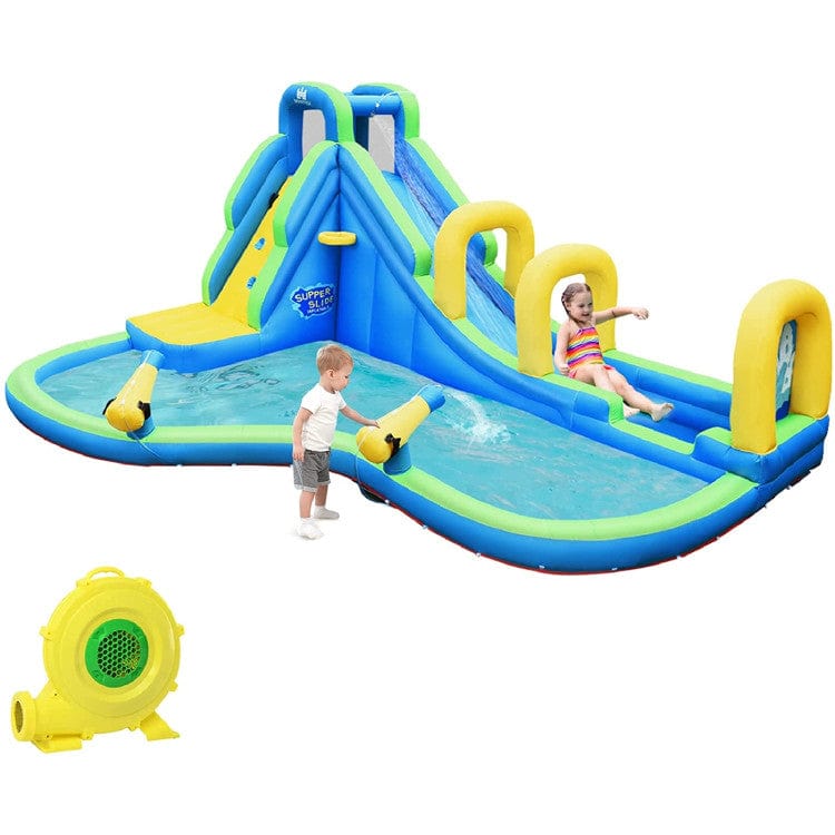 Costway Multifunctional Inflatable Water Bounce