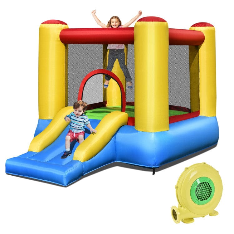 Costway Kids Inflatable Jumping Bounce House Slide