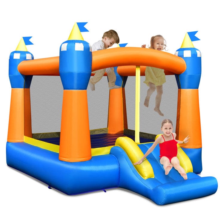 Costway Kids Inflatable Bounce House Magic Castle Large Jumping Area