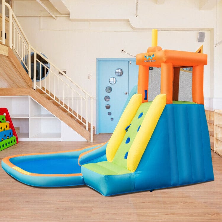 Costway Inflatable Water Slide Bounce House Without Blower