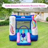 Costway Kids Inflatable Bounce House 380W Blower