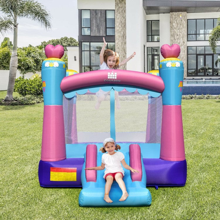 Costway 3-in-1 Princess Theme Inflatable Castle