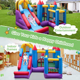 Costway 5-in-1 Inflatable Bounce House