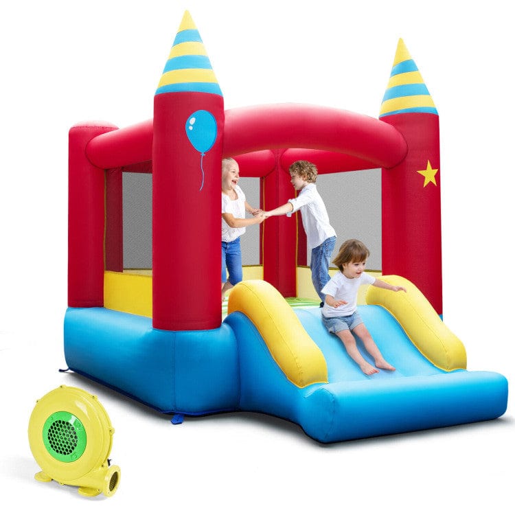 Costway Inflatable Kids Bounce Castle