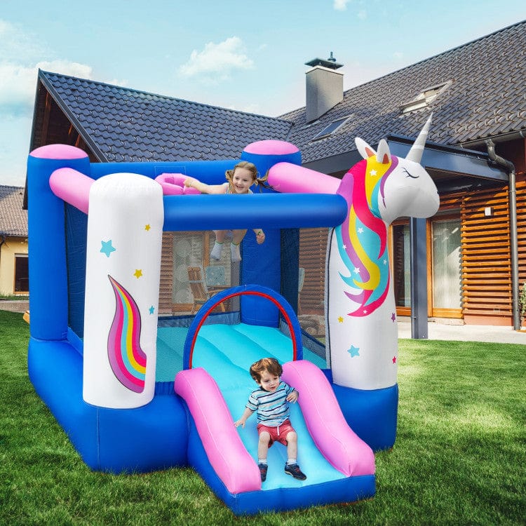 Costway Unicorn Kids Inflatable Bounce House