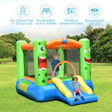 Costway Inflatable Castle Bounce House Jumper Kids Playhouse Slider